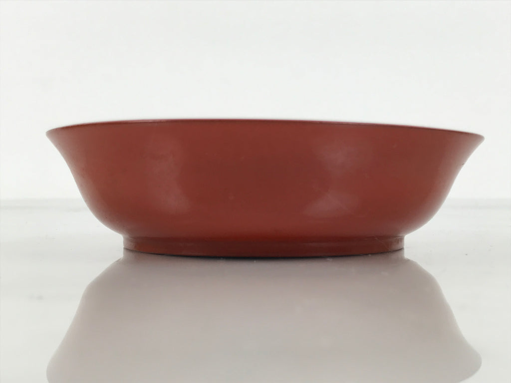 Japanese Lacquered Wooden Small Bowl Vtg Kobachi Dish Urushi Red Orange LB188-KT - Bowl-chidorivintage.com