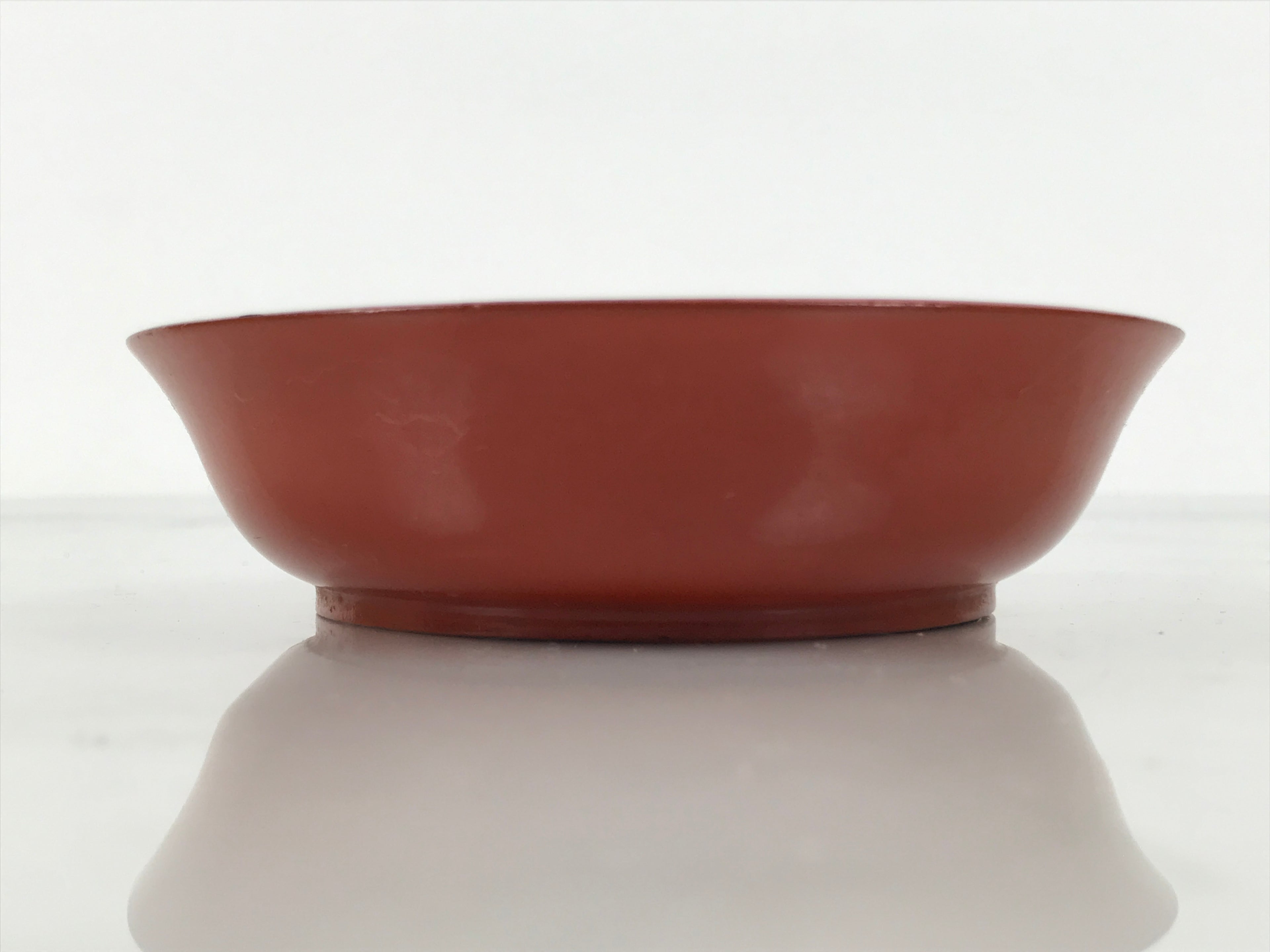Japanese Lacquered Wooden Small Bowl Vtg Kobachi Dish Urushi Red Orange LB188-KT - Bowl-chidorivintage.com