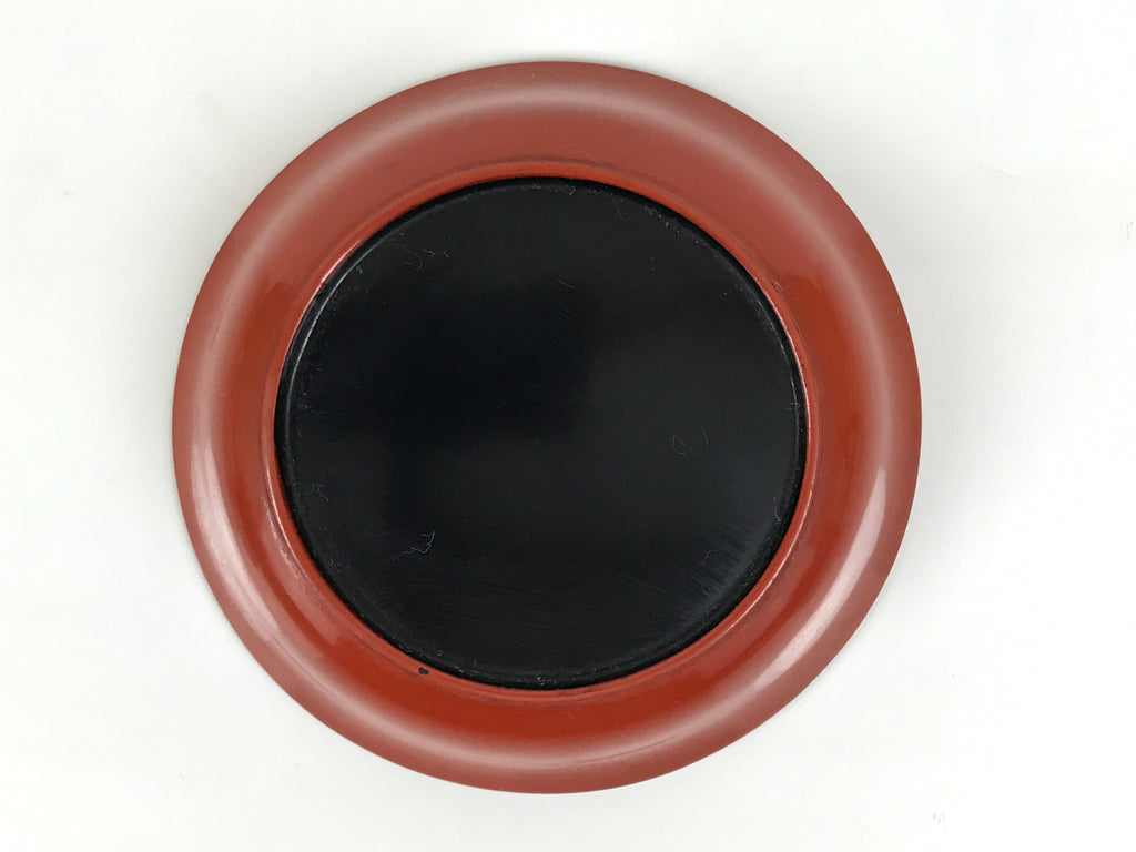 Japanese Lacquered Wooden Small Bowl Vtg Kobachi Dish Urushi Red Orange LB188-KT - Bowl-chidorivintage.com