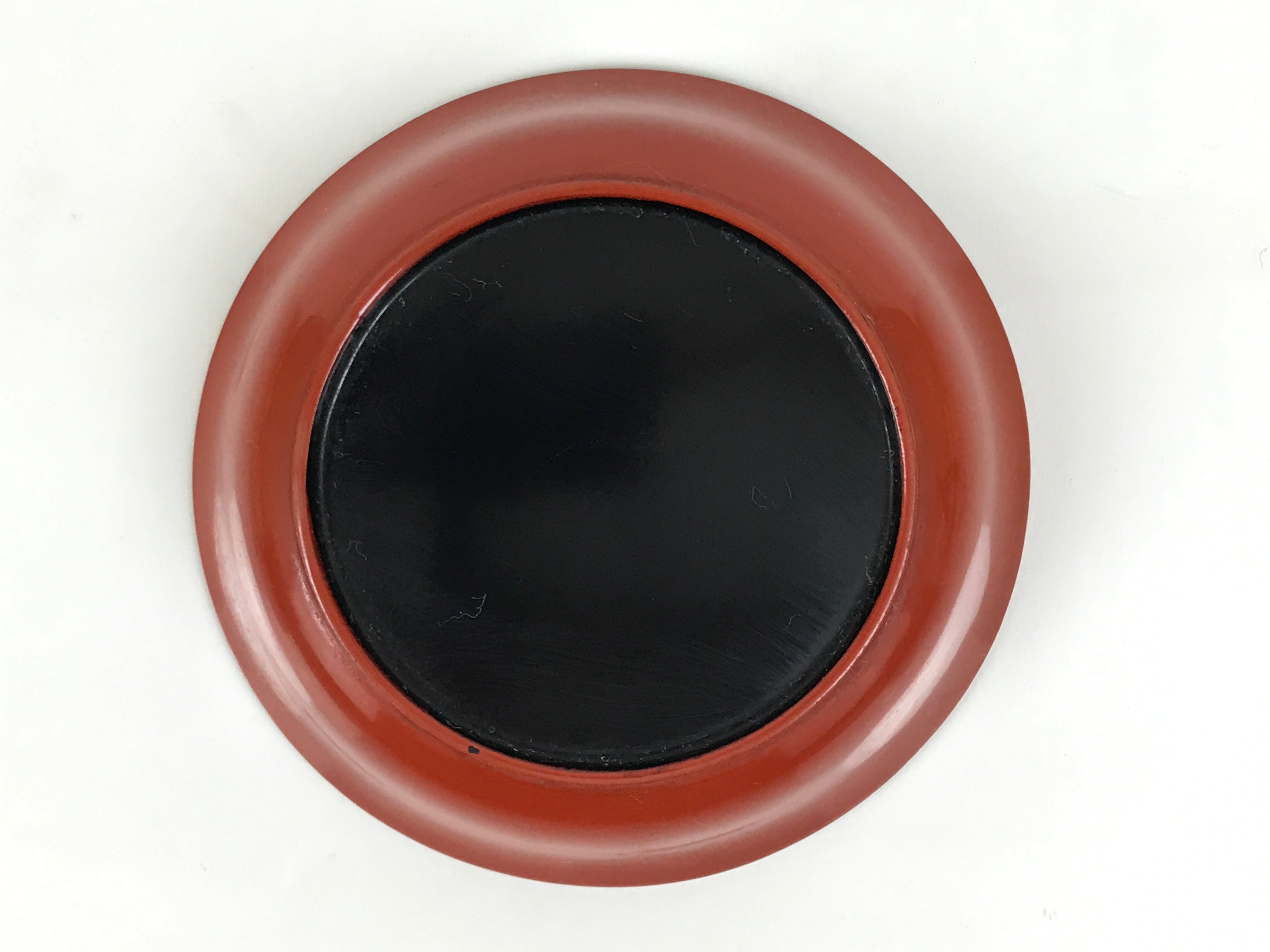 Japanese Lacquered Wooden Small Bowl Vtg Kobachi Dish Urushi Red Orange LB188-KT - Bowl-chidorivintage.com