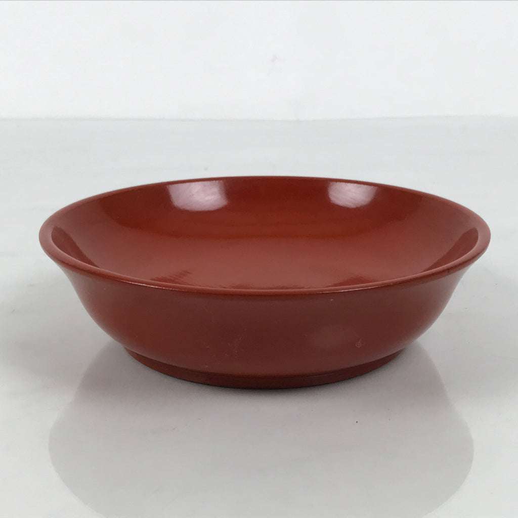 Japanese Lacquered Wooden Small Bowl Vtg Kobachi Dish Urushi Red Orange LB189-KT - Bowl-chidorivintage.com