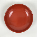 Japanese Lacquered Wooden Small Bowl Vtg Kobachi Dish Urushi Red Orange LB189-KT - Bowl-chidorivintage.com