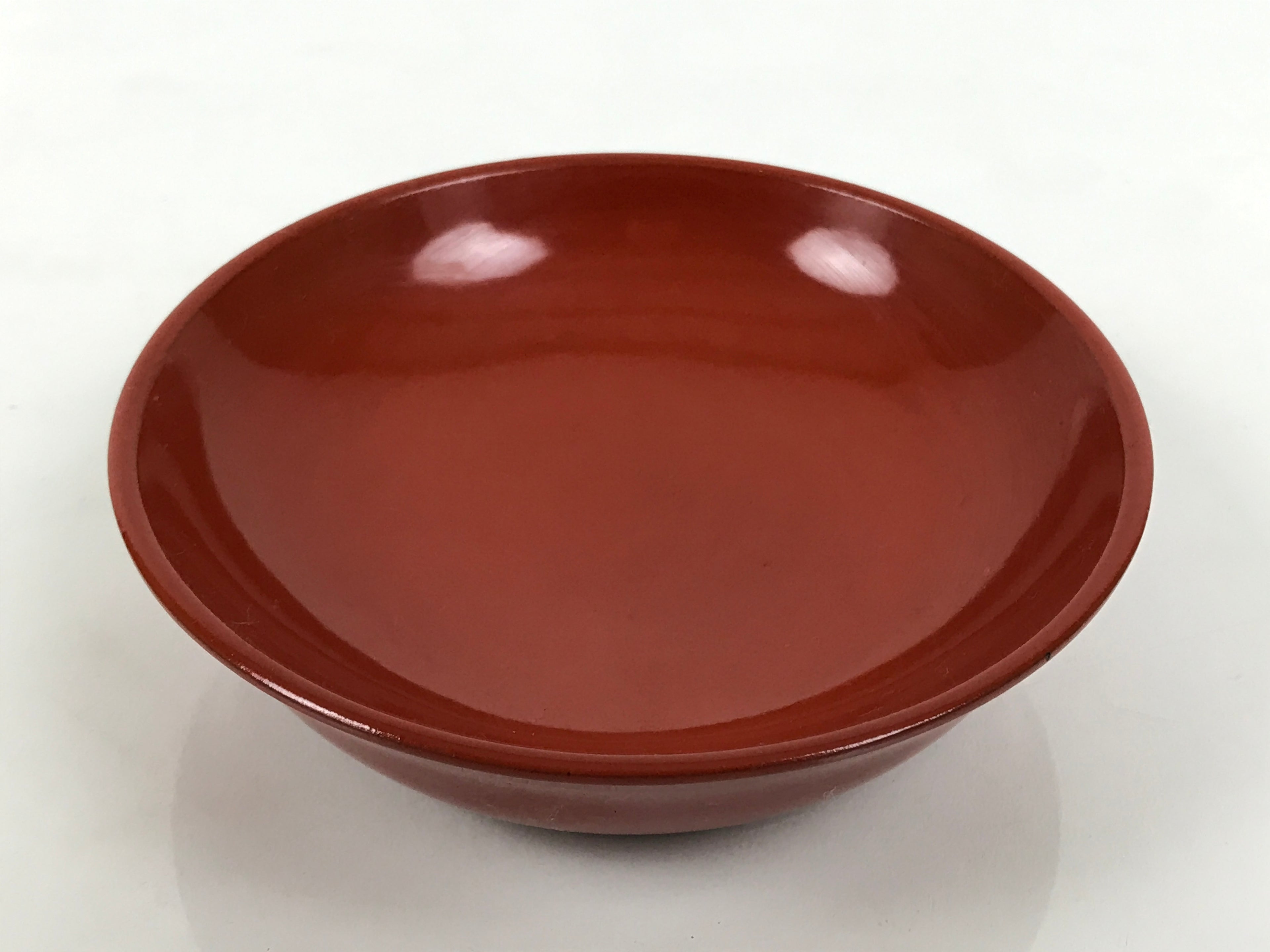 Japanese Lacquered Wooden Small Bowl Vtg Kobachi Dish Urushi Red Orange LB189-KT - Bowl-chidorivintage.com
