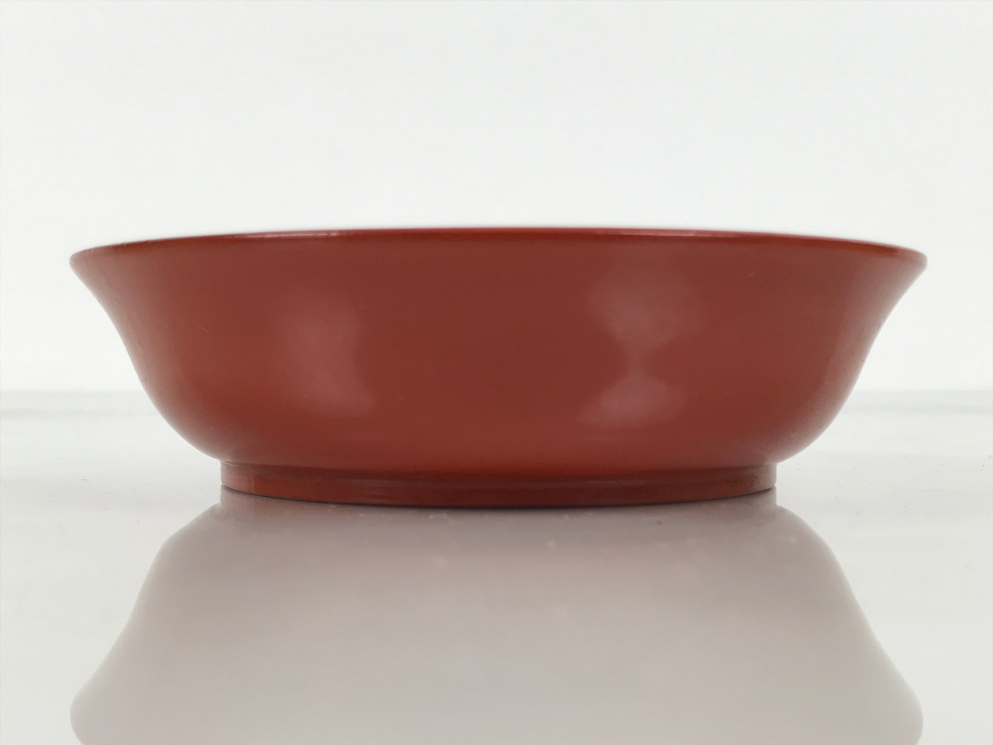 Japanese Lacquered Wooden Small Bowl Vtg Kobachi Dish Urushi Red Orange LB189-KT - Bowl-chidorivintage.com