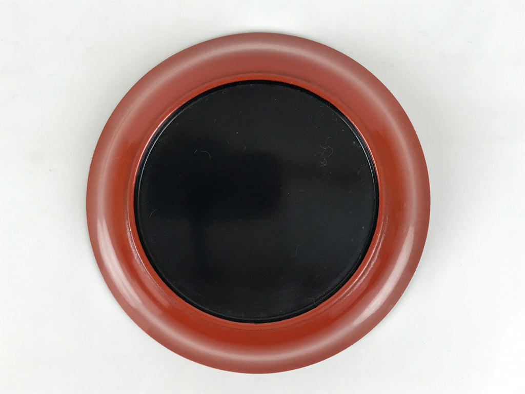 Japanese Lacquered Wooden Small Bowl Vtg Kobachi Dish Urushi Red Orange LB189-KT - Bowl-chidorivintage.com