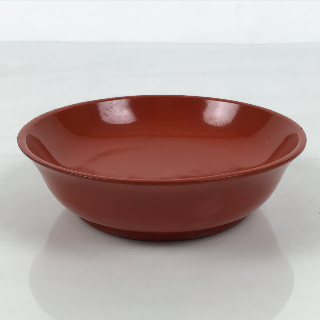 Japanese Lacquered Wooden Small Bowl Vtg Kobachi Dish Urushi Red Orange LB190-KT - Bowl-chidorivintage.com