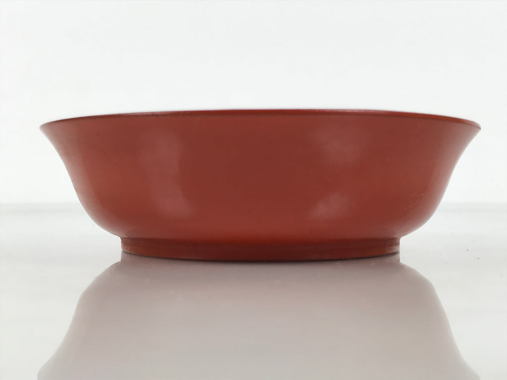 Japanese Lacquered Wooden Small Bowl Vtg Kobachi Dish Urushi Red Orange LB190-KT - Bowl-chidorivintage.com