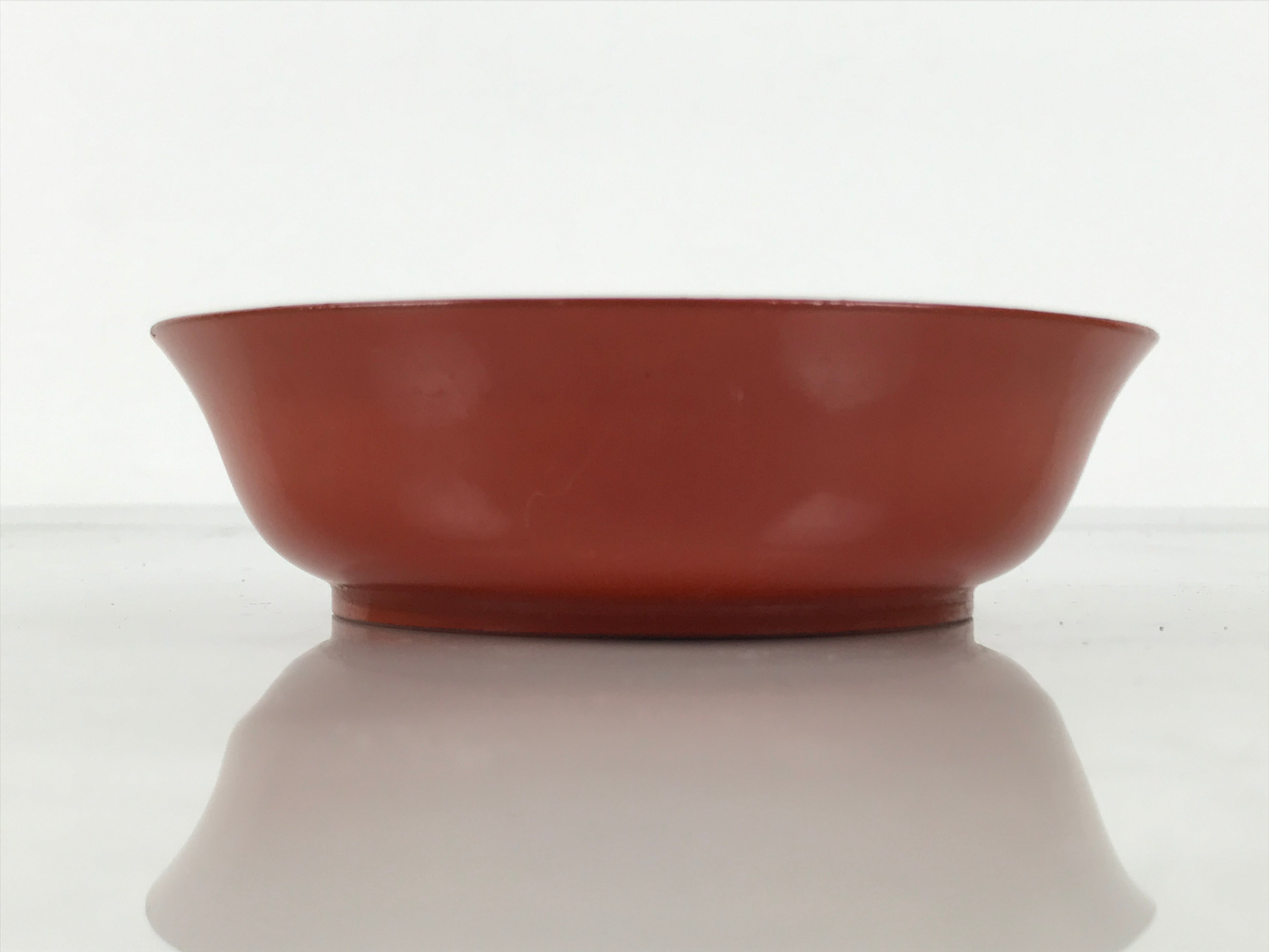 Japanese Lacquered Wooden Small Bowl Vtg Kobachi Dish Urushi Red Orange LB190-KT - Bowl-chidorivintage.com