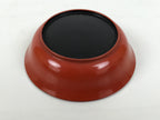 Japanese Lacquered Wooden Small Bowl Vtg Kobachi Dish Urushi Red Orange LB190-KT - Bowl-chidorivintage.com