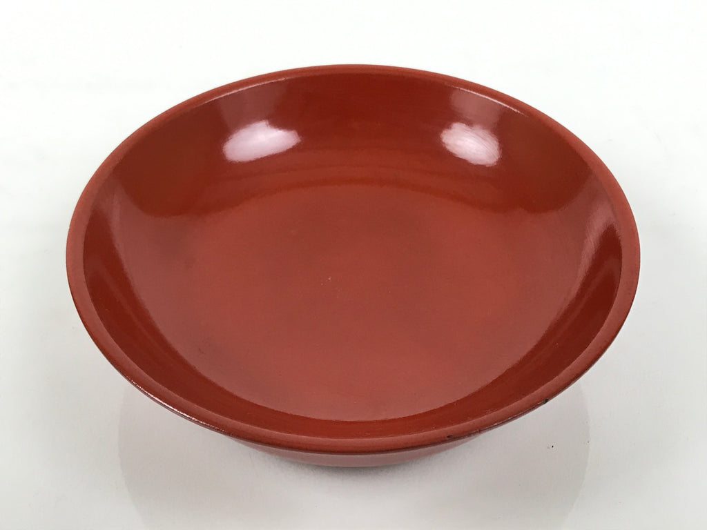 Japanese Lacquered Wooden Small Bowl Vtg Kobachi Dish Urushi Red Orange LB191-KT - Bowl-chidorivintage.com
