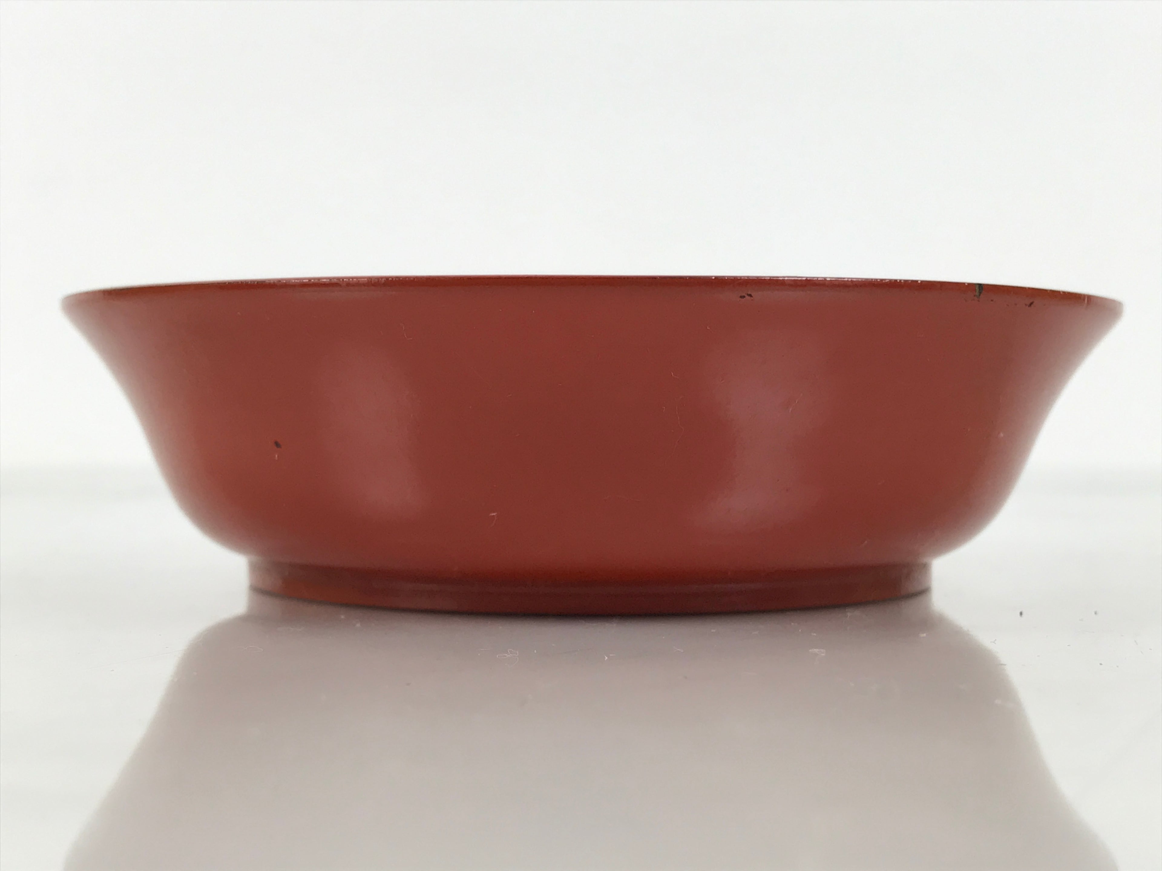 Japanese Lacquered Wooden Small Bowl Vtg Kobachi Dish Urushi Red Orange LB191-KT - Bowl-chidorivintage.com