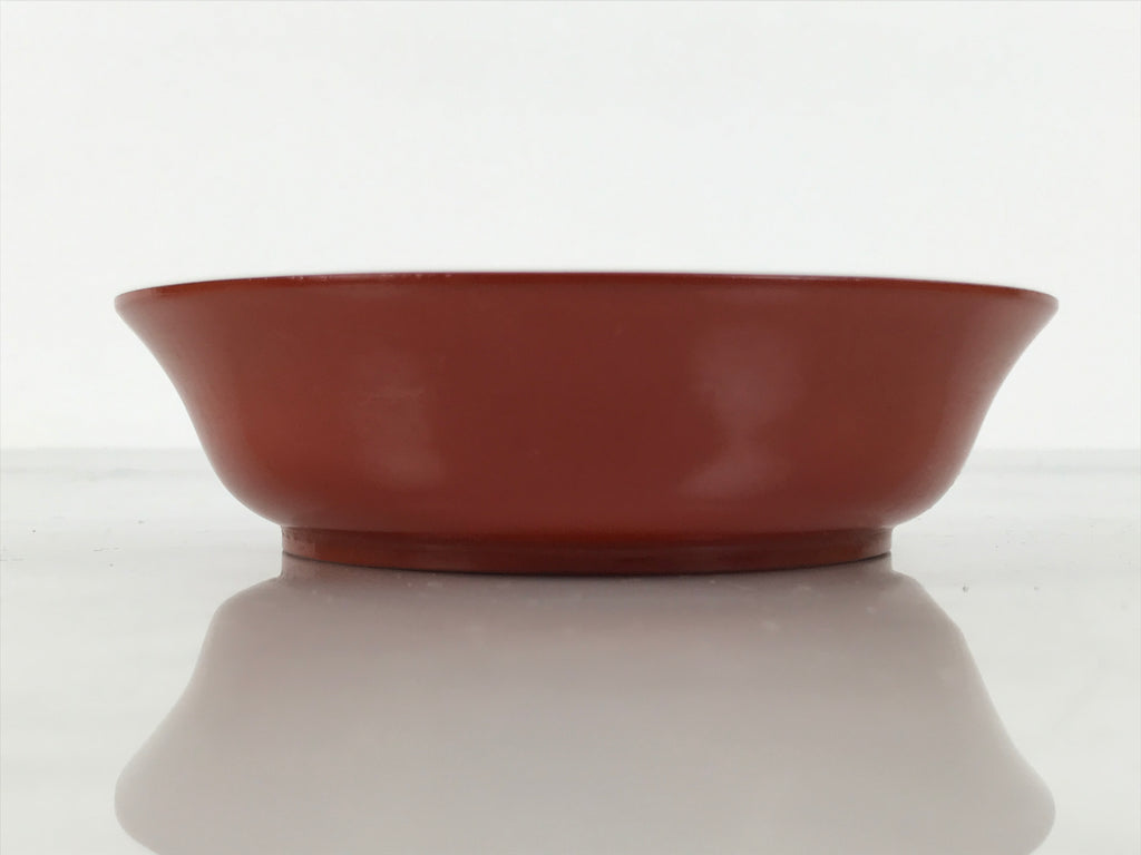 Japanese Lacquered Wooden Small Bowl Vtg Kobachi Dish Urushi Red Orange LB191-KT - Bowl-chidorivintage.com