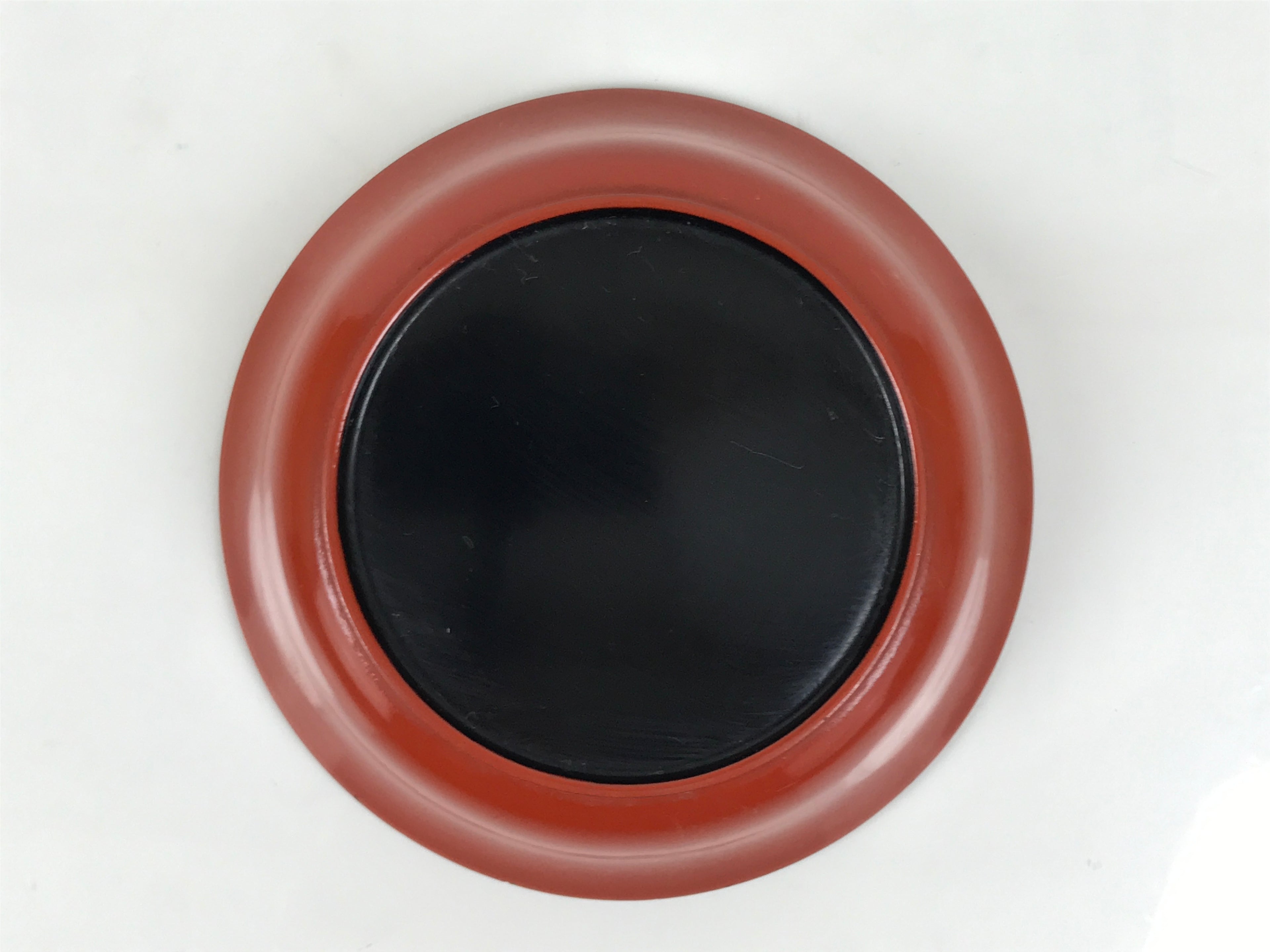 Japanese Lacquered Wooden Small Bowl Vtg Kobachi Dish Urushi Red Orange LB191-KT - Bowl-chidorivintage.com