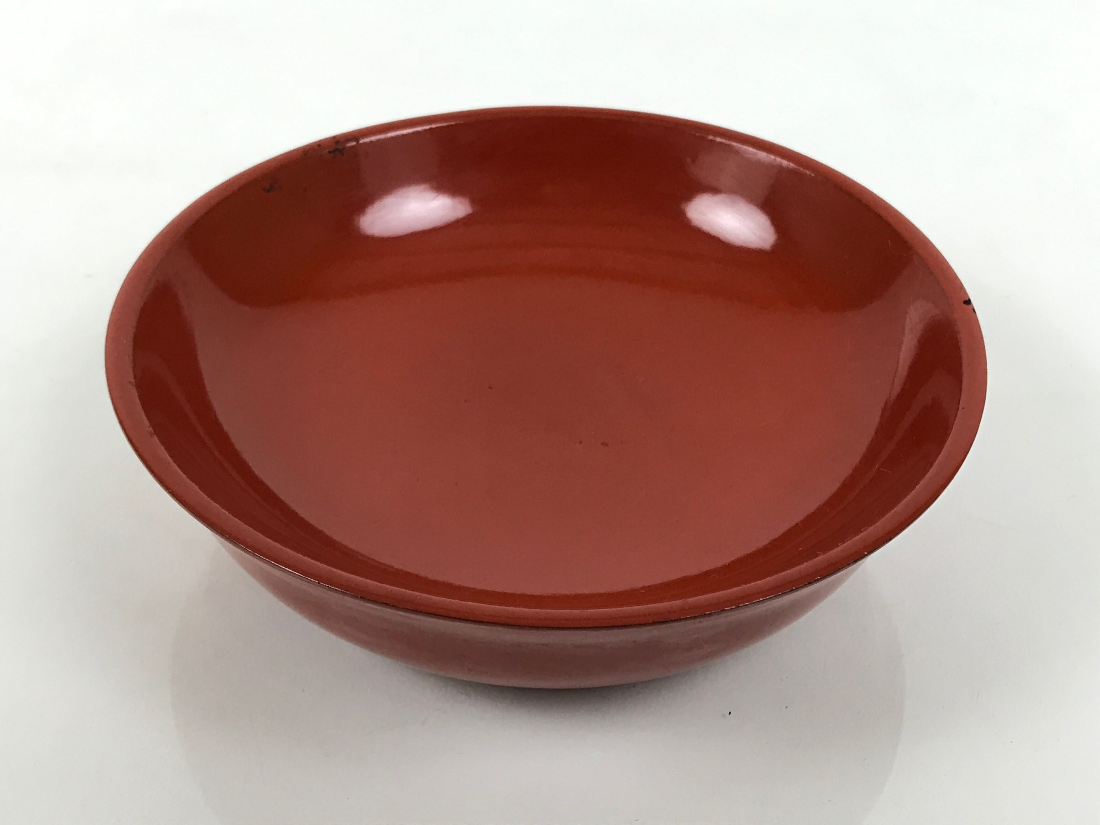 Japanese Lacquered Wooden Small Bowl Vtg Kobachi Dish Urushi Red Orange LB192-KT - Bowl-chidorivintage.com