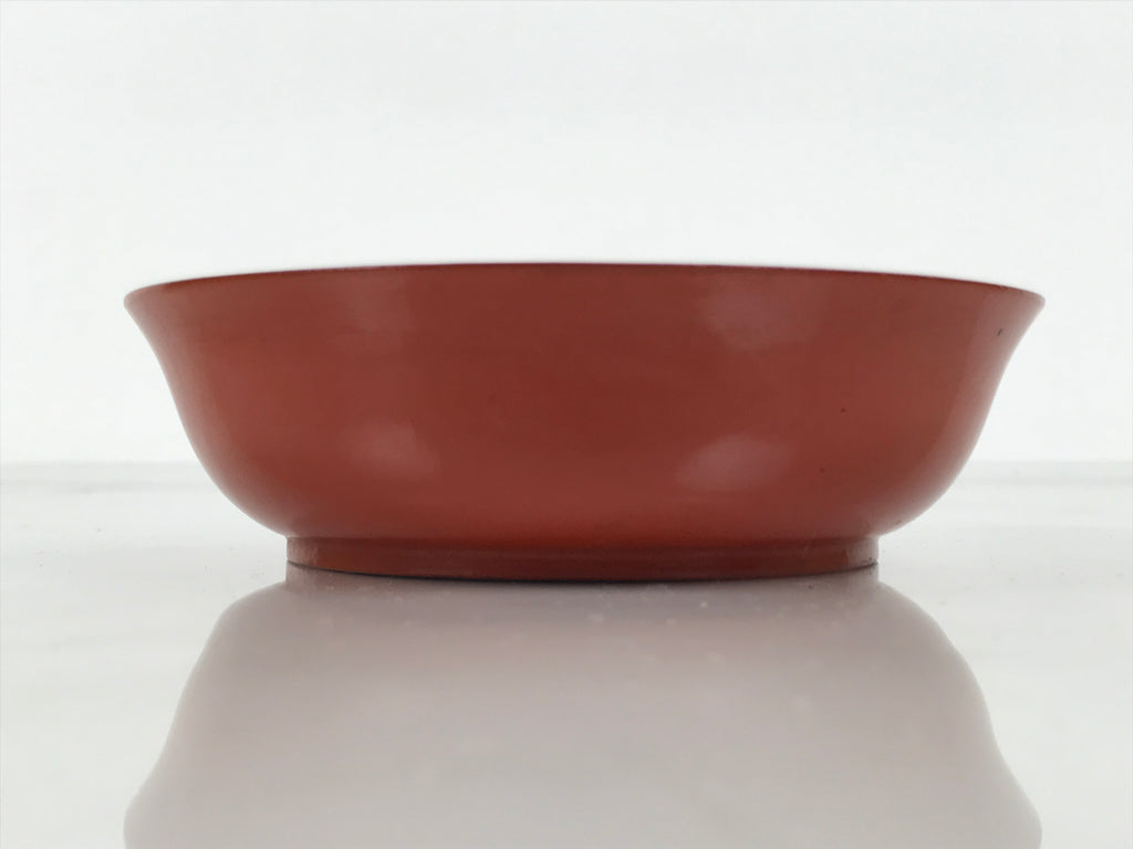 Japanese Lacquered Wooden Small Bowl Vtg Kobachi Dish Urushi Red Orange LB192-KT - Bowl-chidorivintage.com