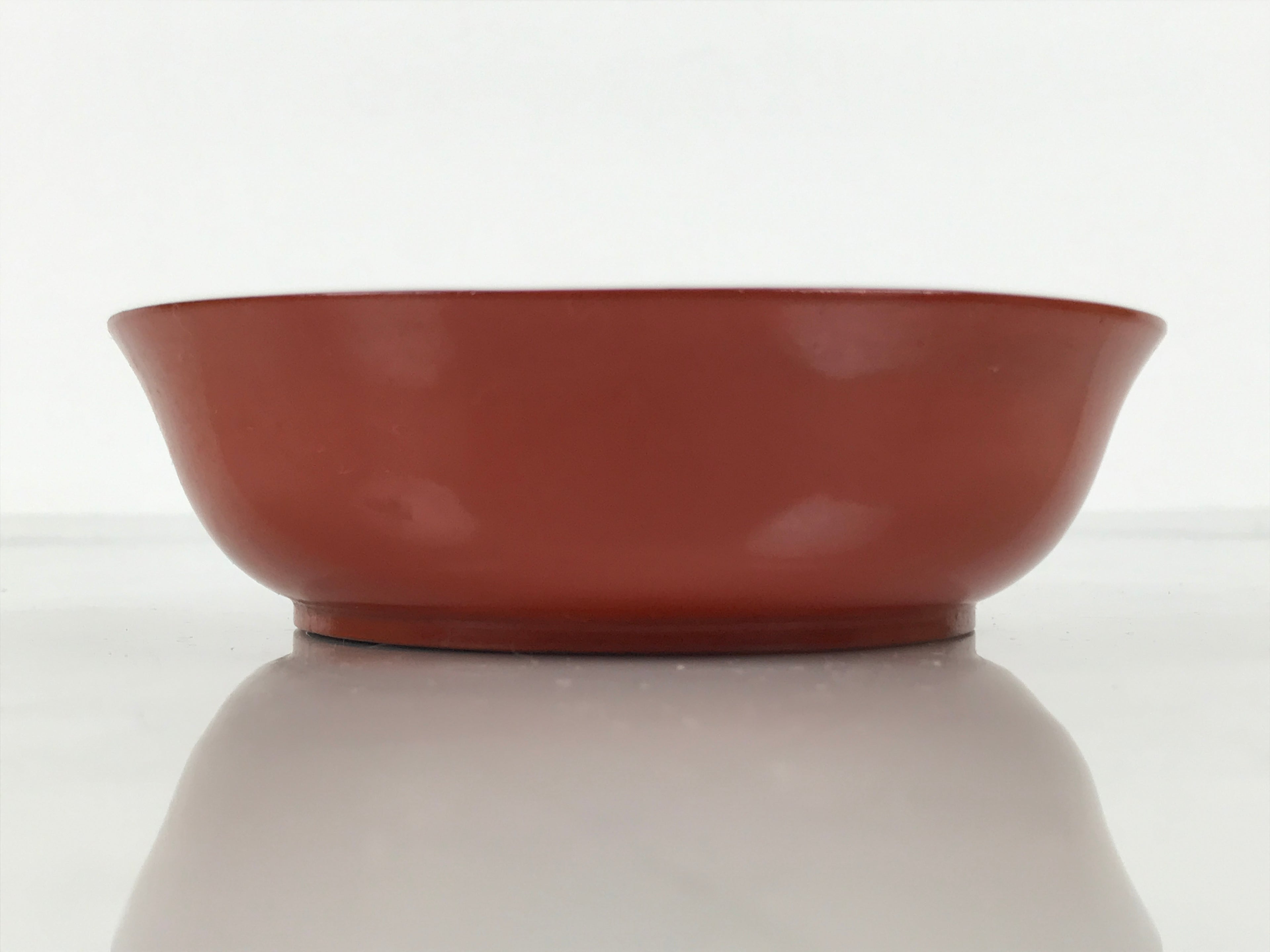 Japanese Lacquered Wooden Small Bowl Vtg Kobachi Dish Urushi Red Orange LB192-KT - Bowl-chidorivintage.com