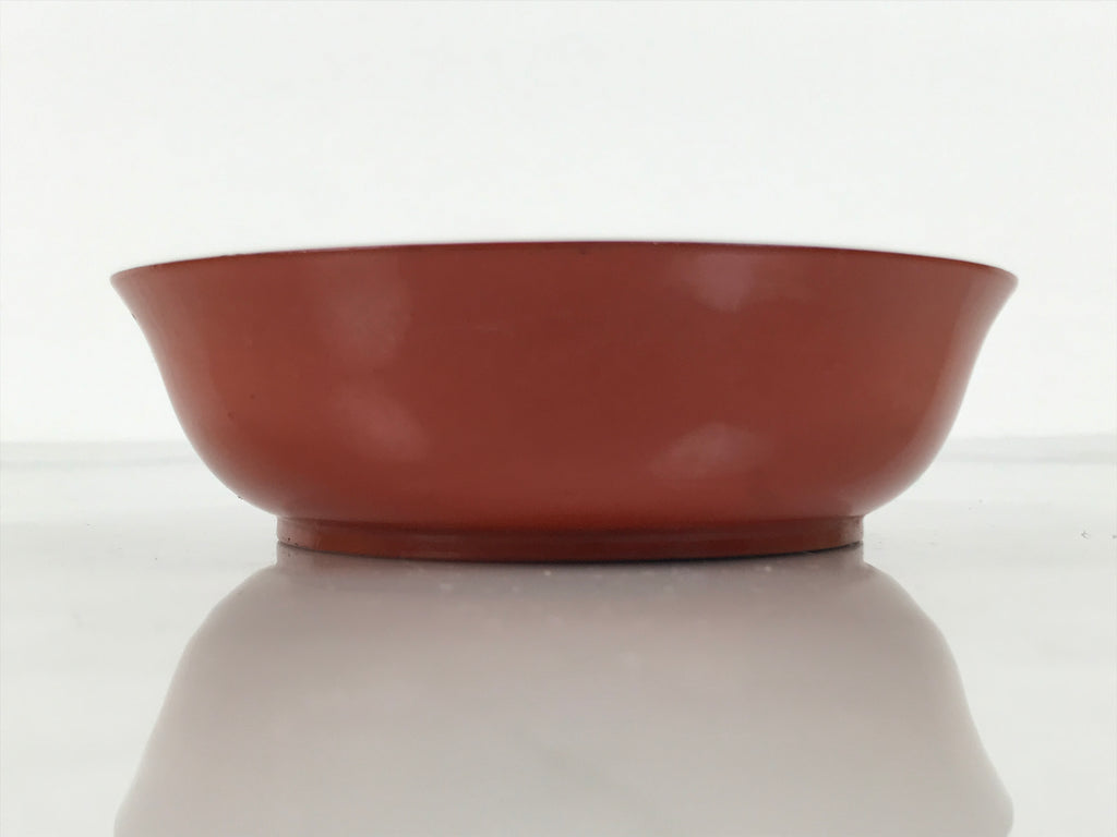 Japanese Lacquered Wooden Small Bowl Vtg Kobachi Dish Urushi Red Orange LB192-KT - Bowl-chidorivintage.com