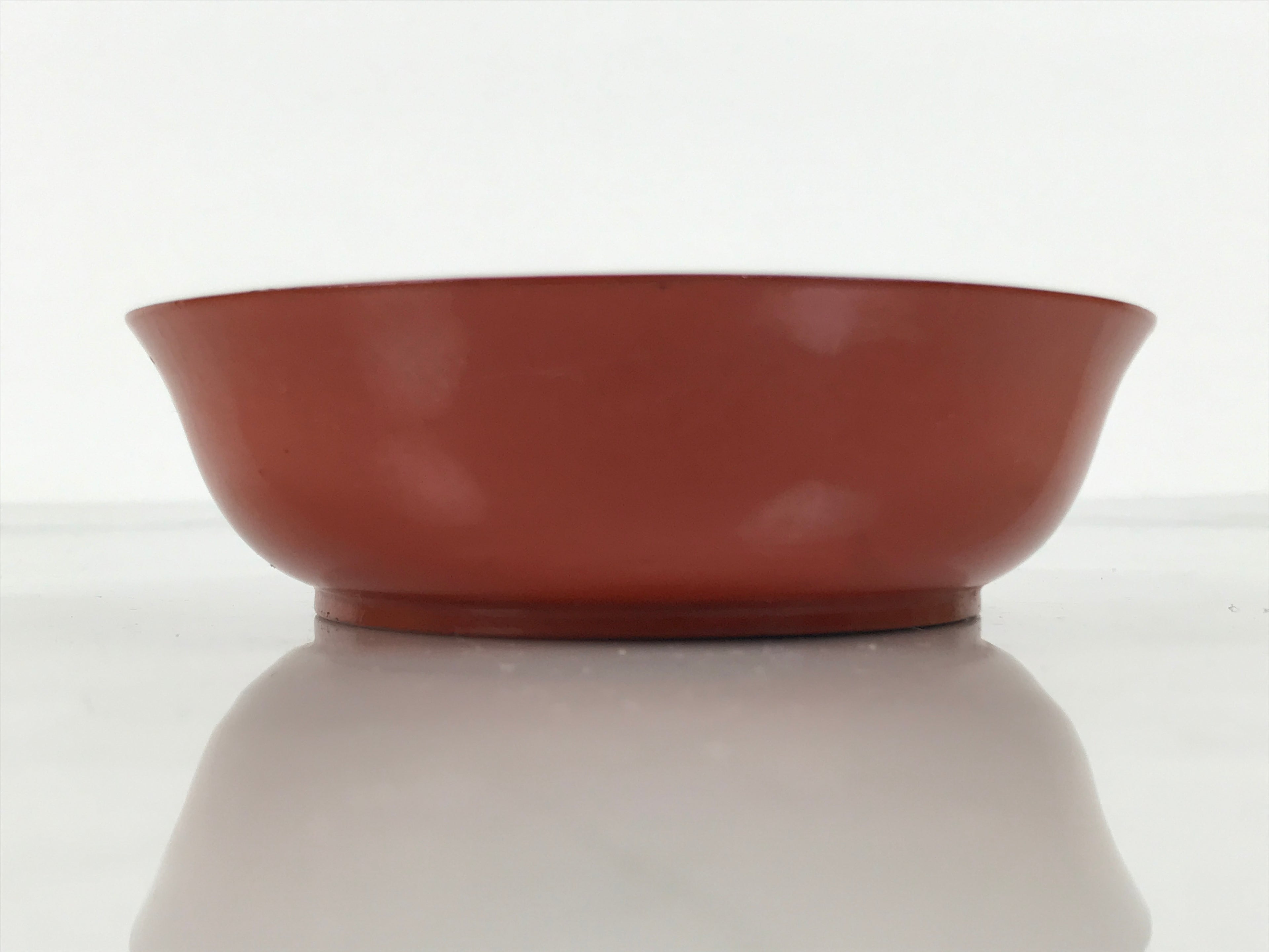Japanese Lacquered Wooden Small Bowl Vtg Kobachi Dish Urushi Red Orange LB192-KT - Bowl-chidorivintage.com