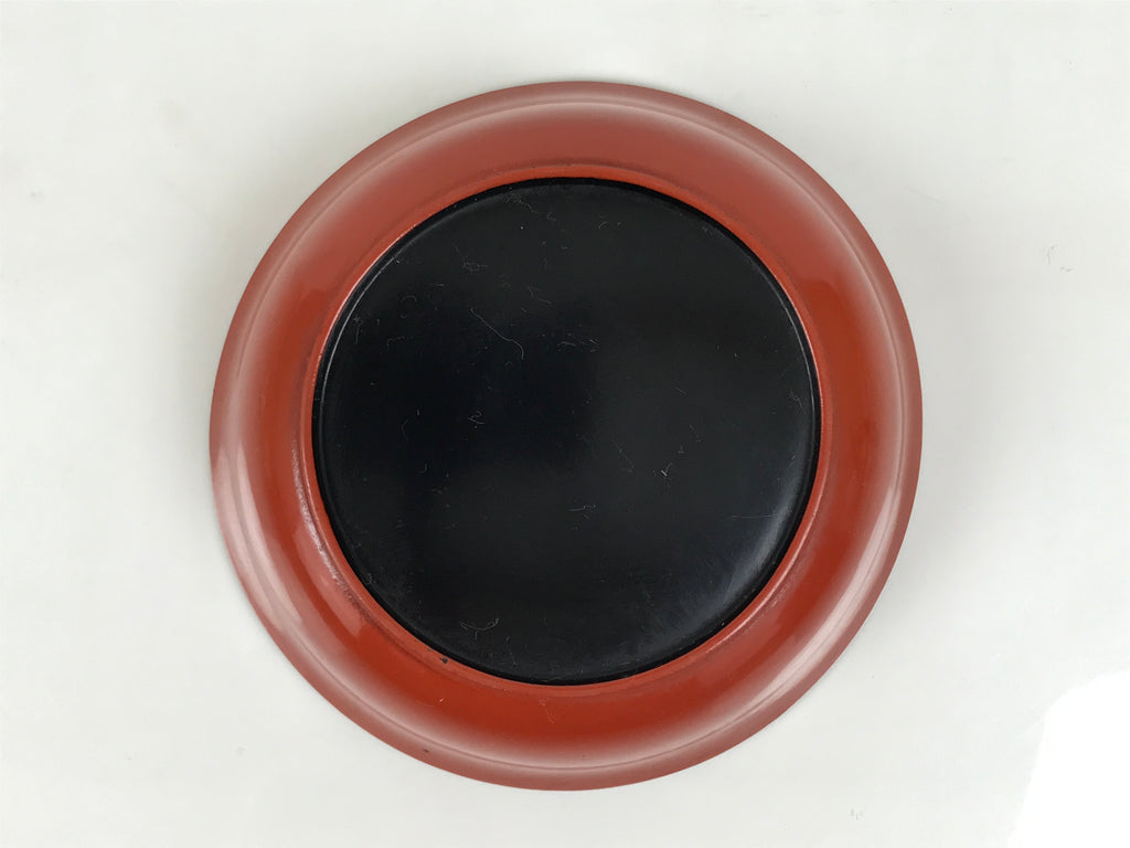 Japanese Lacquered Wooden Small Bowl Vtg Kobachi Dish Urushi Red Orange LB192-KT - Bowl-chidorivintage.com