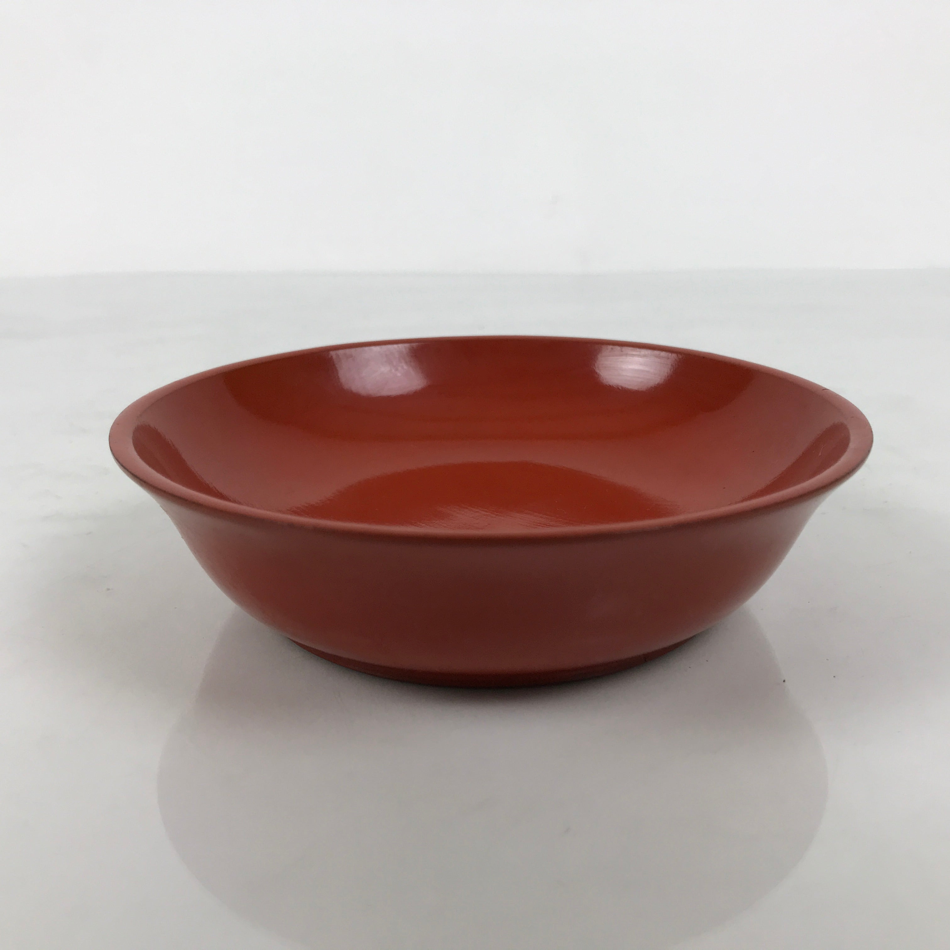 Japanese Lacquered Wooden Small Bowl Vtg Kobachi Dish Urushi Red Orange LB193-KT - Bowl-chidorivintage.com