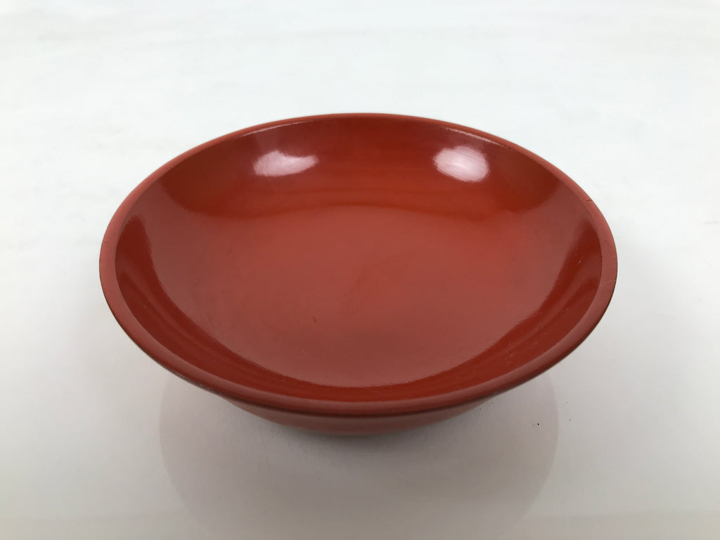 Japanese Lacquered Wooden Small Bowl Vtg Kobachi Dish Urushi Red Orange LB193-KT - Bowl-chidorivintage.com