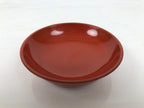 Japanese Lacquered Wooden Small Bowl Vtg Kobachi Dish Urushi Red Orange LB193-KT - Bowl-chidorivintage.com