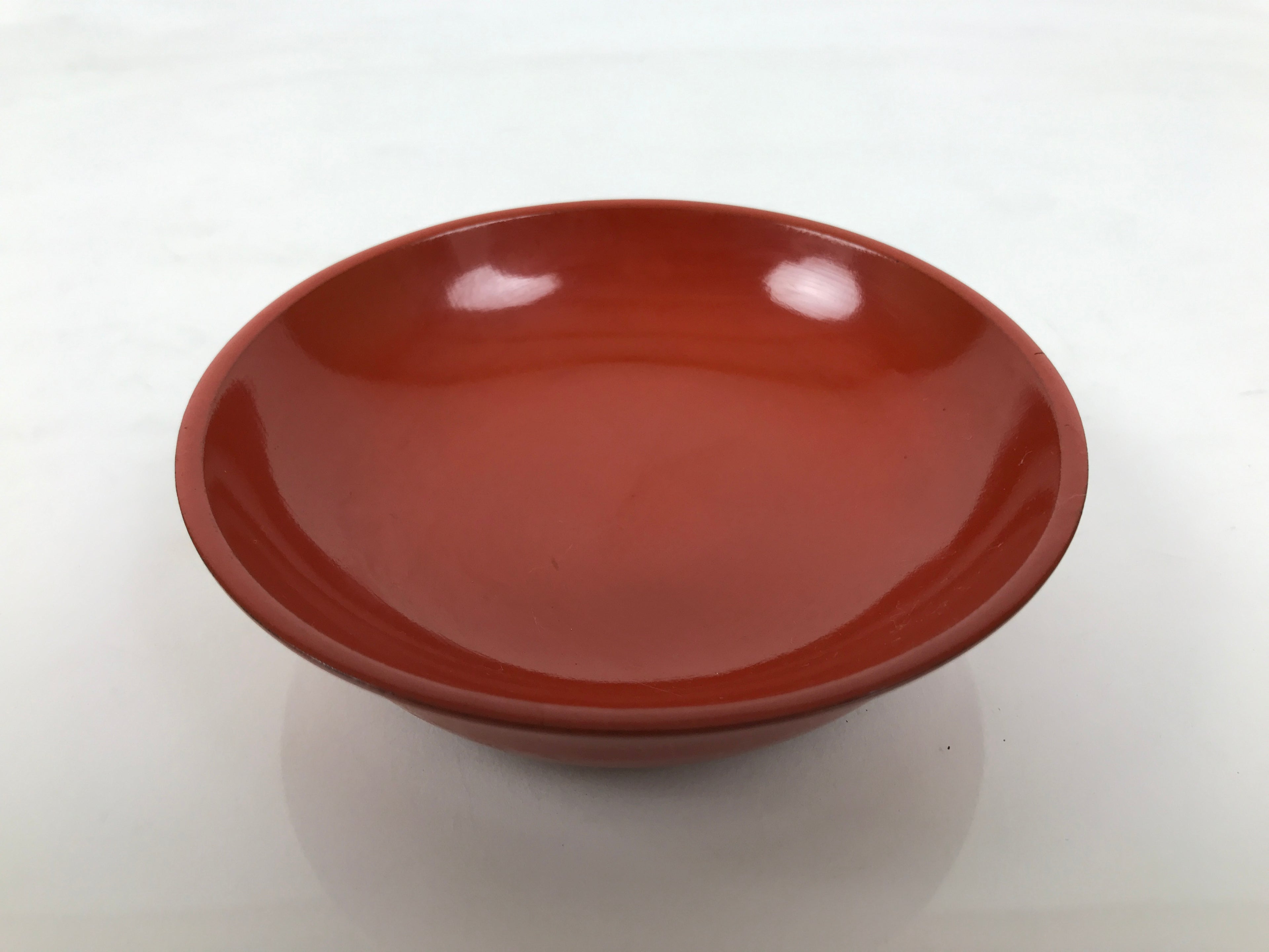 Japanese Lacquered Wooden Small Bowl Vtg Kobachi Dish Urushi Red Orange LB193-KT - Bowl-chidorivintage.com