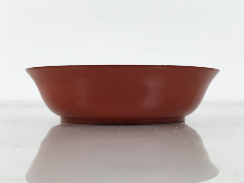 Japanese Lacquered Wooden Small Bowl Vtg Kobachi Dish Urushi Red Orange LB193-KT - Bowl-chidorivintage.com