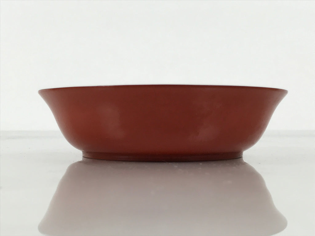 Japanese Lacquered Wooden Small Bowl Vtg Kobachi Dish Urushi Red Orange LB193-KT - Bowl-chidorivintage.com