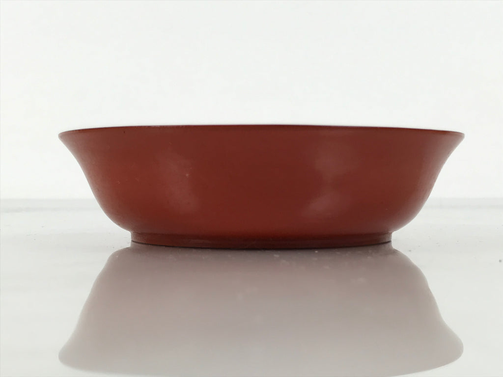 Japanese Lacquered Wooden Small Bowl Vtg Kobachi Dish Urushi Red Orange LB193-KT - Bowl-chidorivintage.com