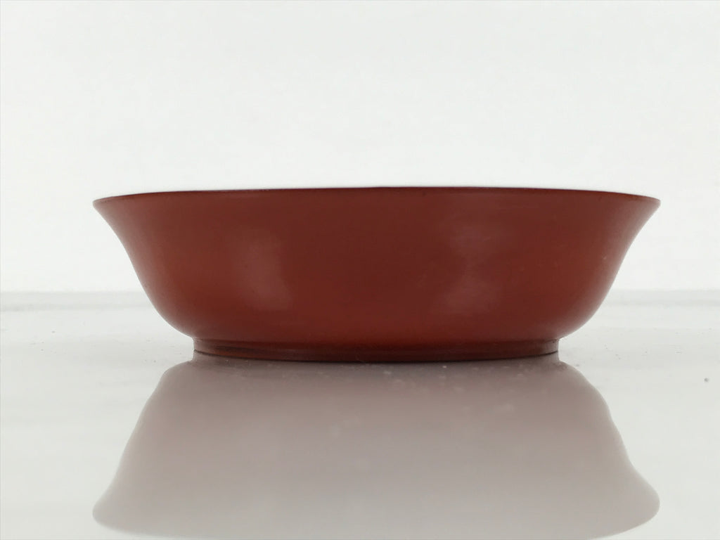 Japanese Lacquered Wooden Small Bowl Vtg Kobachi Dish Urushi Red Orange LB193-KT - Bowl-chidorivintage.com