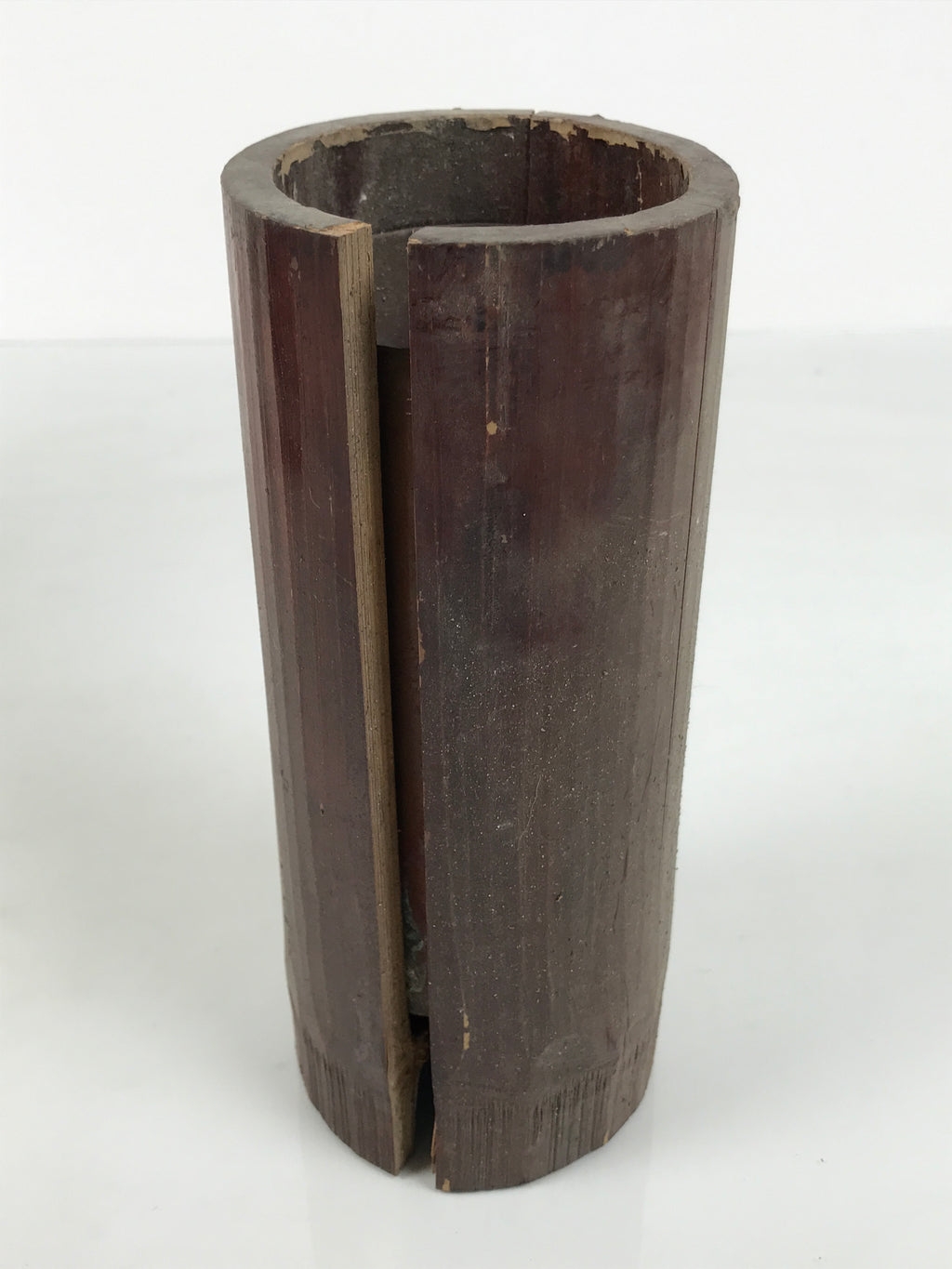 Japanese Handwoven Bamboo Basket Vtg Kago Ikebana Flower Arrangement Vase B269-KT - Basket-chidorivintage.com