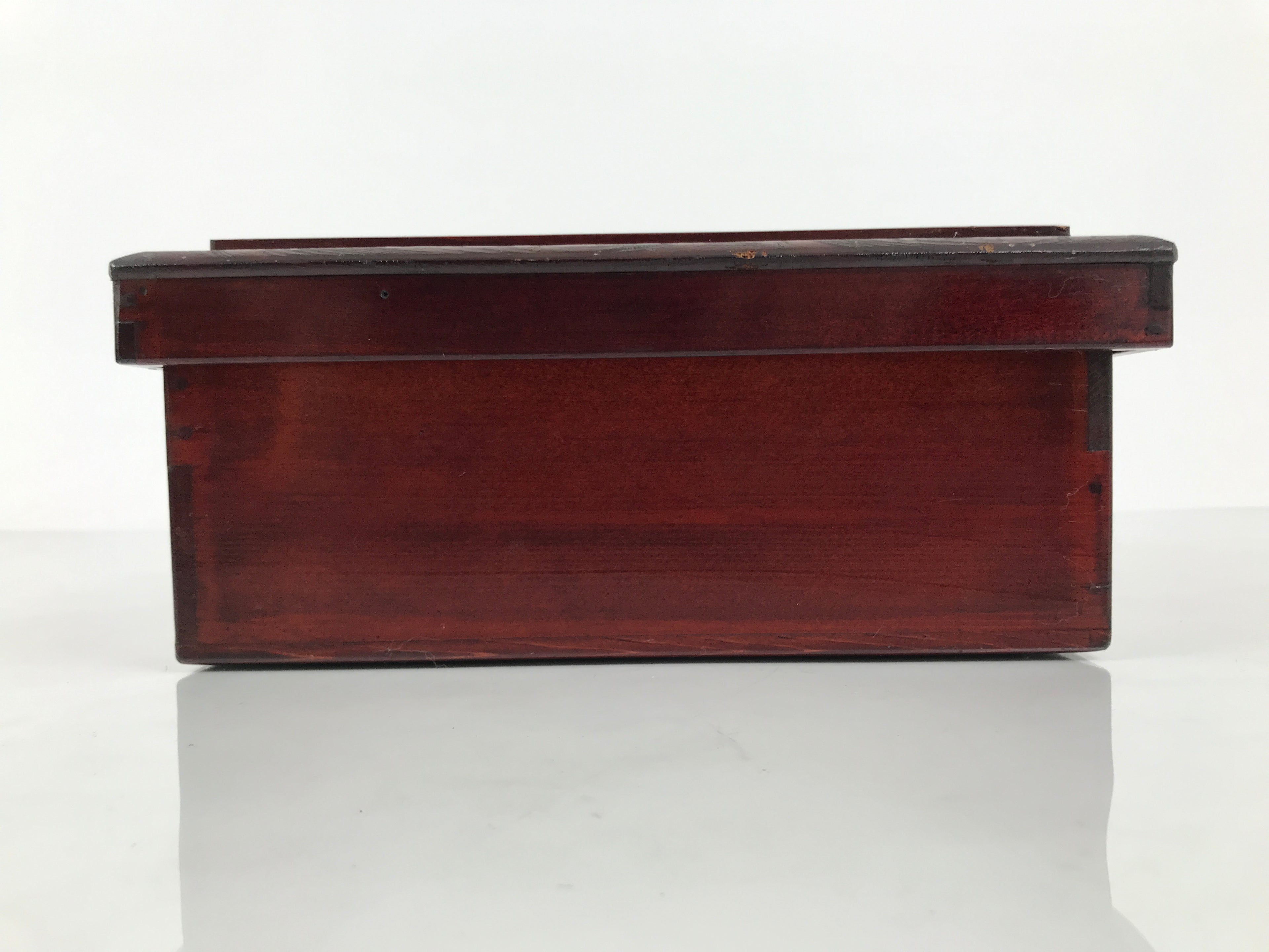 Japanese Lacquered Wooden Hakoozen Dining Storage Box Vtg Serving Tray Ozen L625-KT - Tray-chidorivintage.com