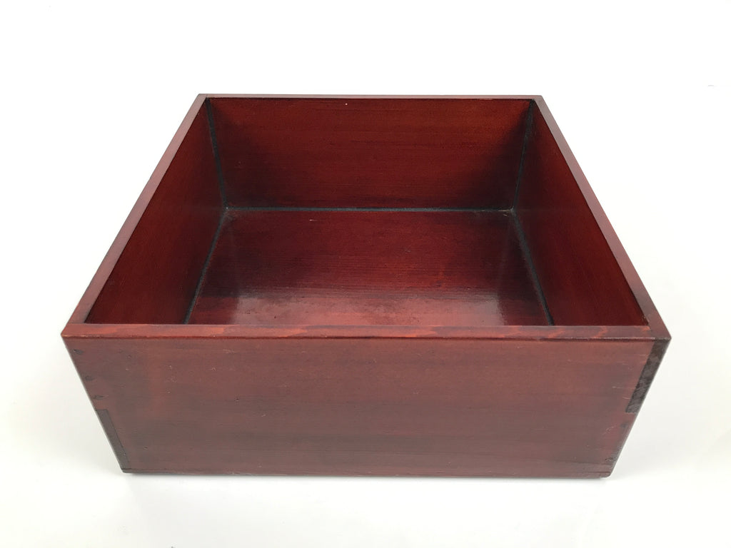 Japanese Lacquered Wooden Hakoozen Dining Storage Box Vtg Serving Tray Ozen L625-KT - Tray-chidorivintage.com