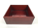 Japanese Lacquered Wooden Hakoozen Dining Storage Box Vtg Serving Tray Ozen L625-KT - Tray-chidorivintage.com