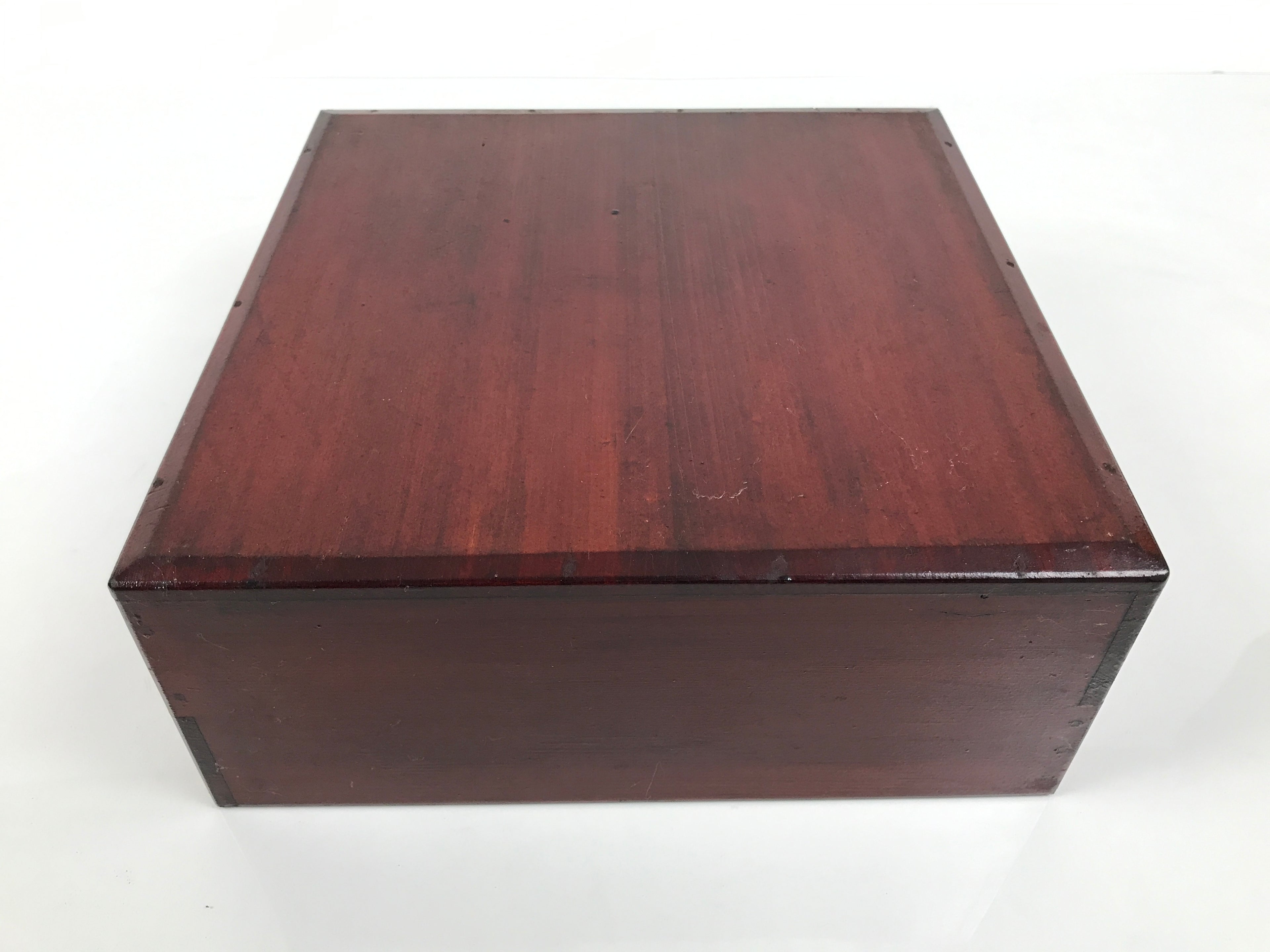 Japanese Lacquered Wooden Hakoozen Dining Storage Box Vtg Serving Tray Ozen L625-KT - Tray-chidorivintage.com