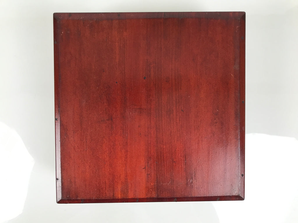 Japanese Lacquered Wooden Hakoozen Dining Storage Box Vtg Serving Tray Ozen L625-KT - Tray-chidorivintage.com