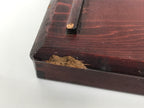 Japanese Lacquered Wooden Hakoozen Dining Storage Box Vtg Serving Tray Ozen L625-KT - Tray-chidorivintage.com