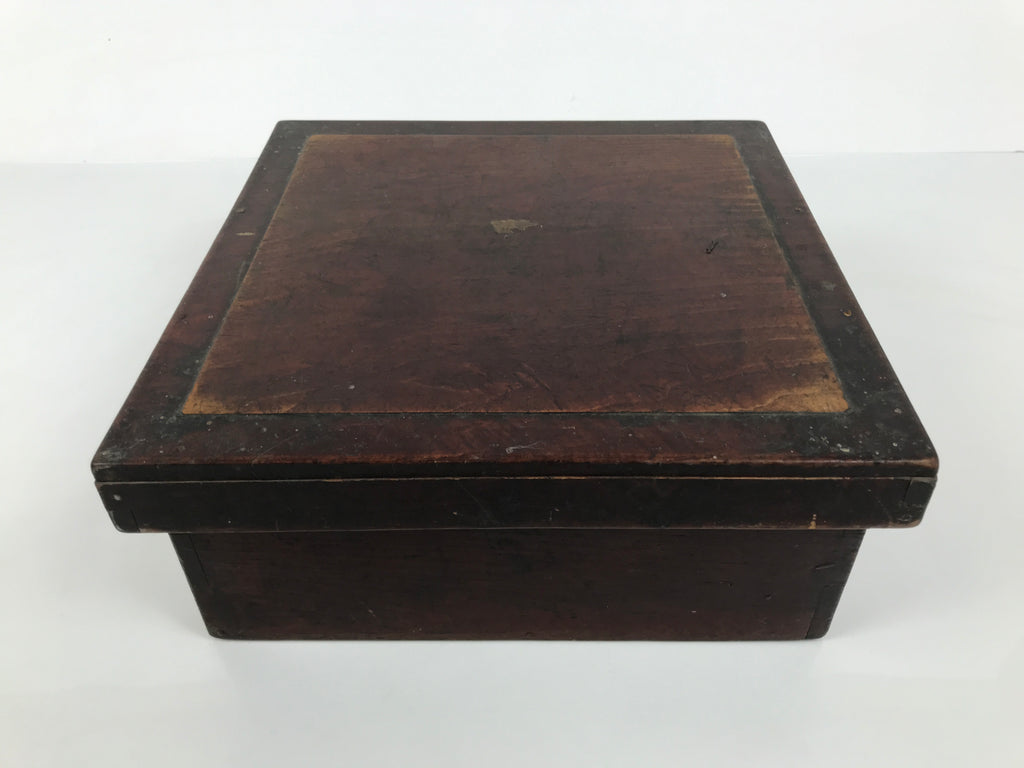 Japanese Lacquered Wooden Hakoozen Dining Storage Box Vtg Serving Tray Ozen L626-KT - Tray-chidorivintage.com