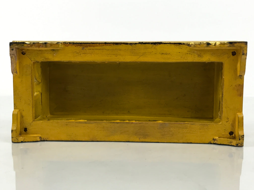 Japanese Buddhist Altar Lacquered Wood Offering Table Vtg Uwajoku Maejoku BA997-OT - Buddhist-chidorivintage.com