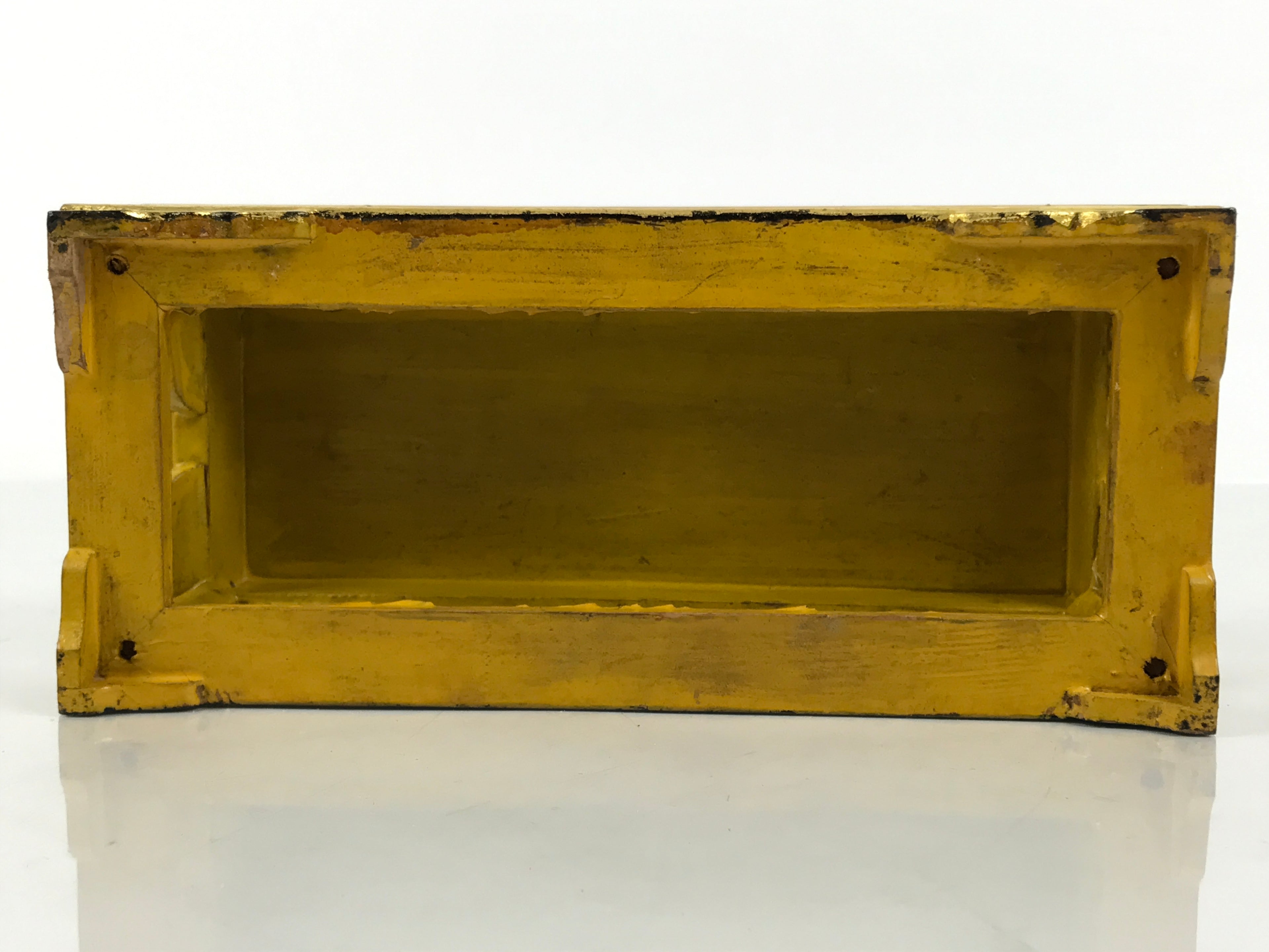 Japanese Buddhist Altar Lacquered Wood Offering Table Vtg Uwajoku Maejoku BA997-OT - Buddhist-chidorivintage.com
