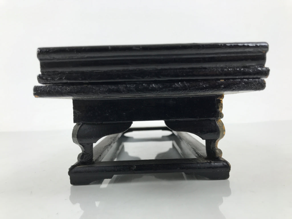 Japanese Buddhist Altar Lacquered Wood Offering Table Vtg Uwajoku Maejoku BA999-OT - Buddhist-chidorivintage.com