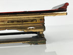 Japanese Buddhist Altar Lacquered Wood Offering Table Vtg Uwajoku Maejoku BA999-OT - Buddhist-chidorivintage.com
