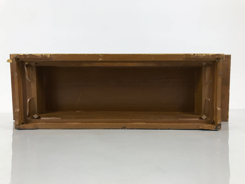 Japanese Buddhist Altar Lacquered Wood Offering Table Vtg Uwajoku Maejoku BT1-OT - Buddhist-chidorivintage.com