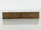 Japanese Buddhist Altar Wooden Kouran Railing Decorative Part Vtg 2pc Gold BP47-OT - Buddhist-chidorivintage.com