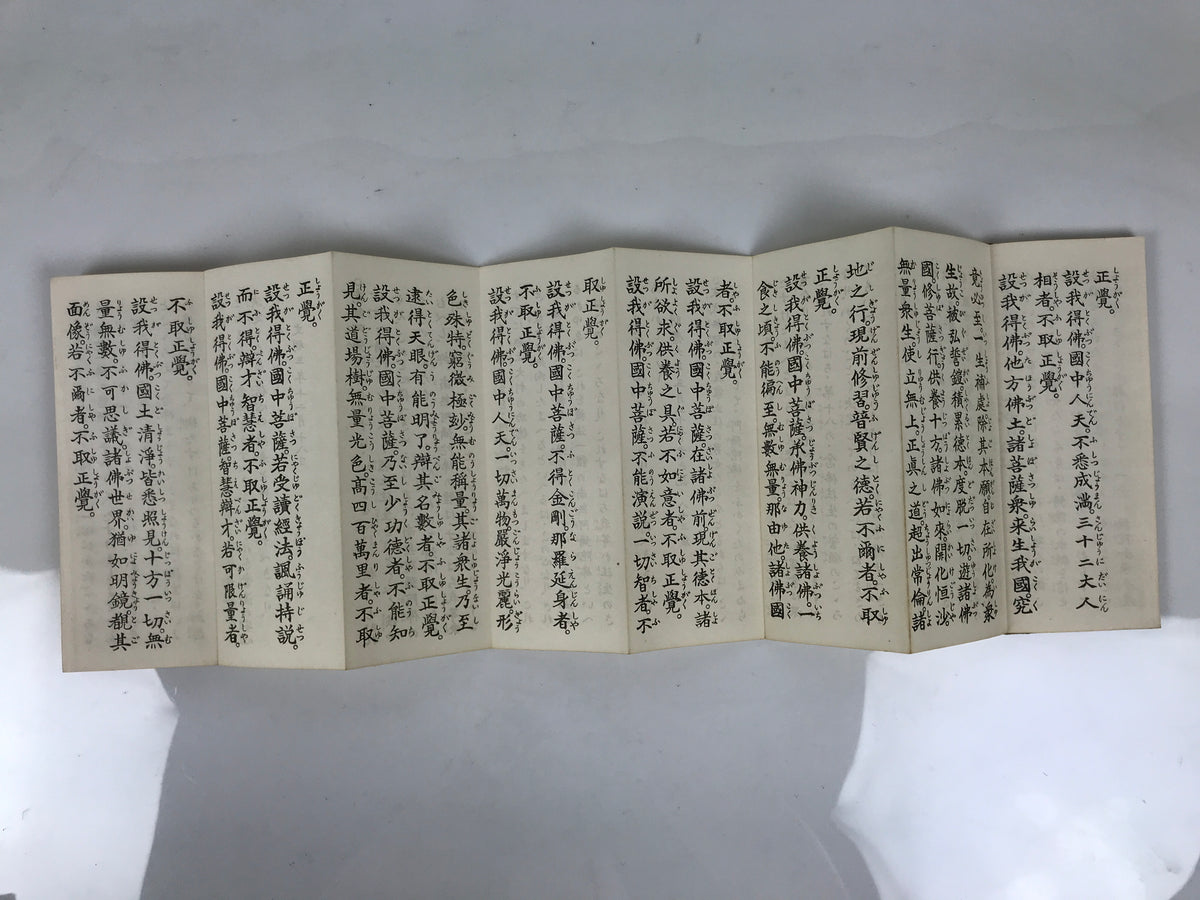 Japanese Buddhist Sutra Book Vtg Gongyo Seiten Jodo Shinshu Case Cover BT6-OT - Buddhist-chidorivintage.com