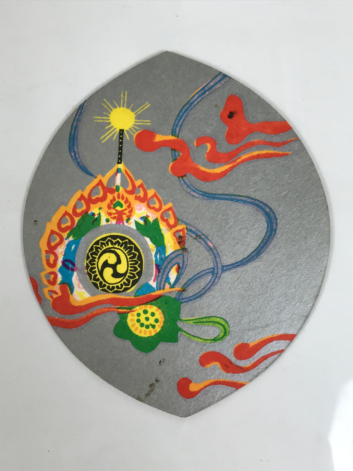 Japanese Buddhist Art Petal Sange Paper Vtg Lucky Charm Memorial Service BT34-OT - Buddhist-chidorivintage.com