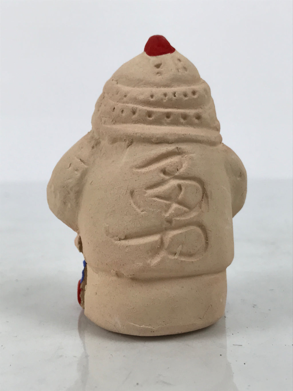 Japanese Clay Bell Dorei Bishamonten Vtg Tsuchi-Suzu Seven Lucky Gods DR696-AD - Dorei-chidorivintage.com
