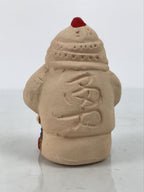 Japanese Clay Bell Dorei Bishamonten Vtg Tsuchi-Suzu Seven Lucky Gods DR696-AD - Dorei-chidorivintage.com