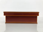 Japanese Lacquer Wooden Tea Ceremony Kashiki Box Vtg Shunkei Bento Snack LWB183-KT - Lacquerware-chidorivintage.com